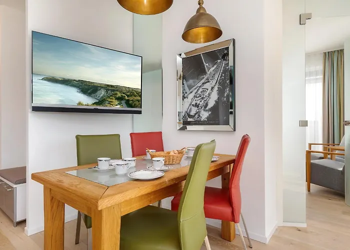 Ruegen, Ostseebad Sellin, Wiederkehr Apartamento